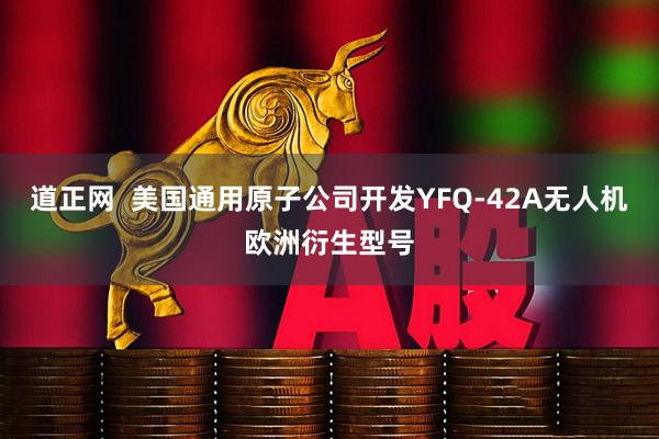 道正网  美国通用原子公司开发YFQ-42A无人机欧洲衍生型号