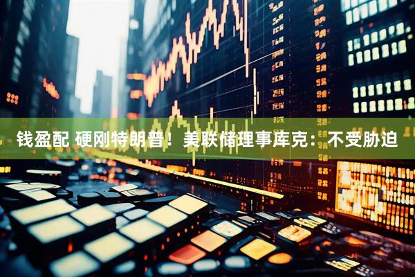 钱盈配 硬刚特朗普！美联储理事库克：不受胁迫